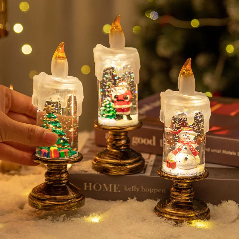 Creative Home Versatile Christmas Decorations Candle Lights