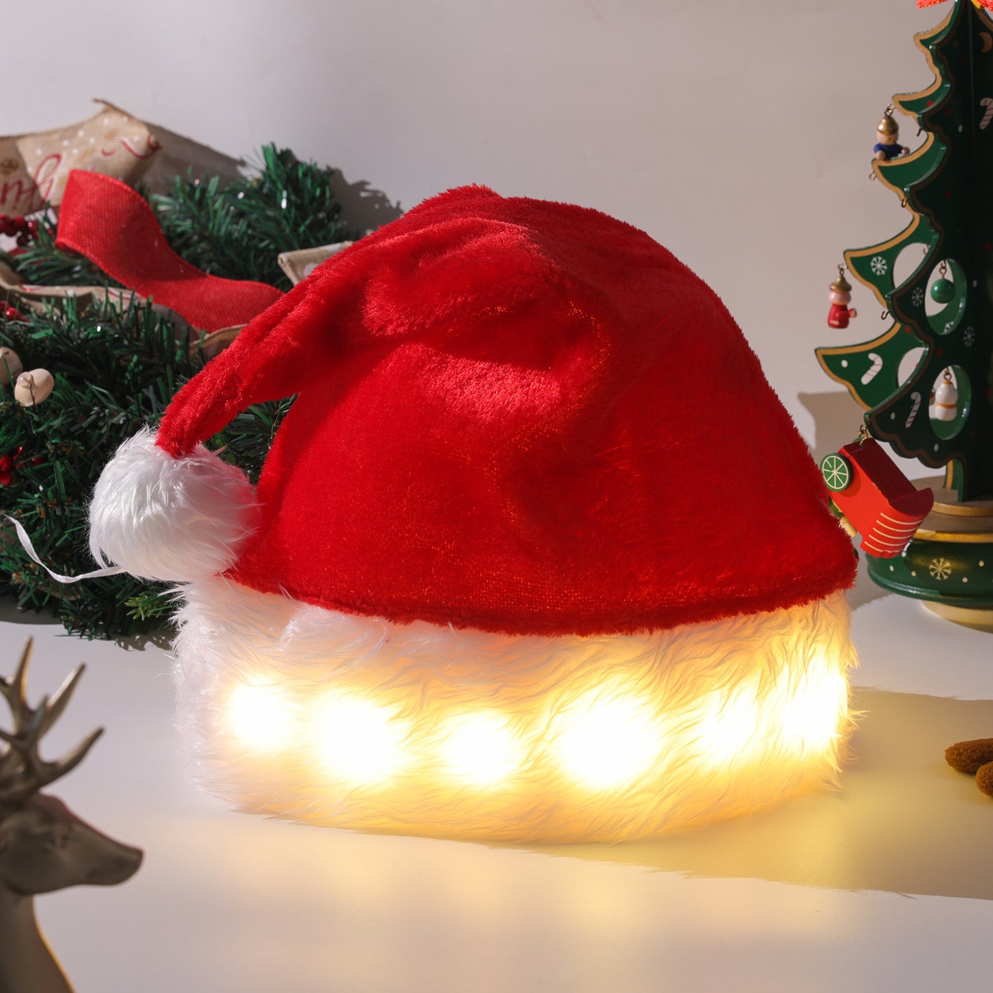 Christmas Hat LED Light