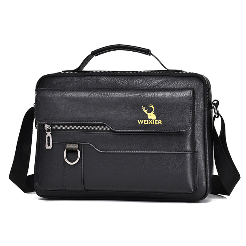 UrbanNomad™ Retro Crossbody Travel Bag – Waterproof PU Leather with Tablet Pocket