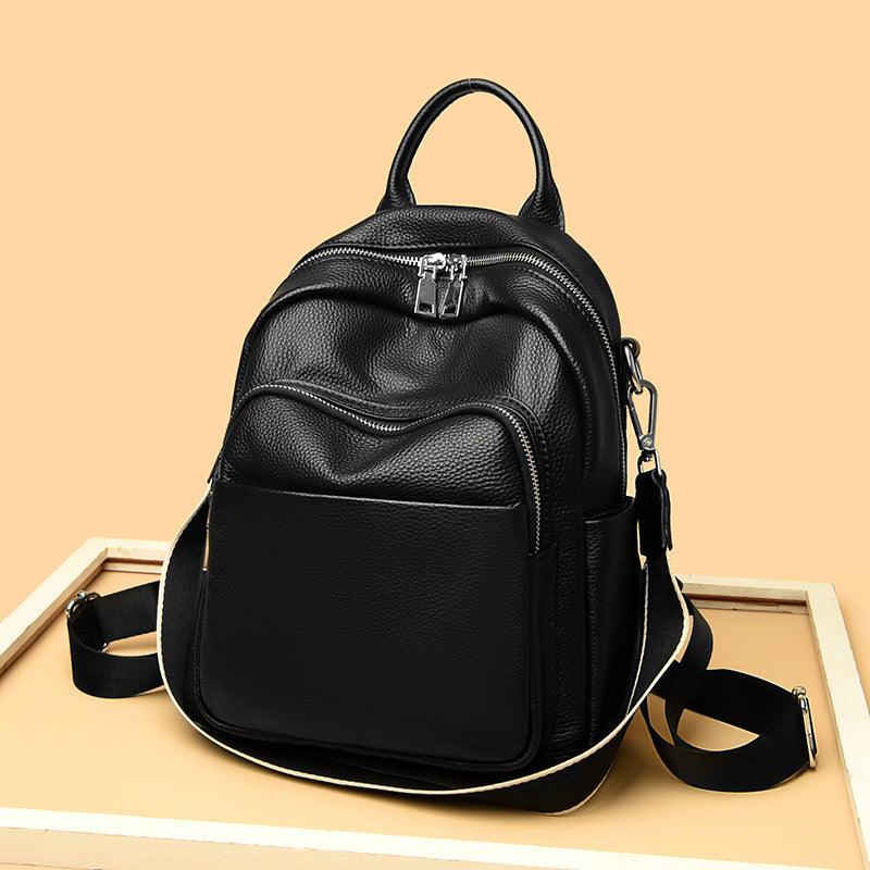 Leather Backpack Women's New - Hatuti
