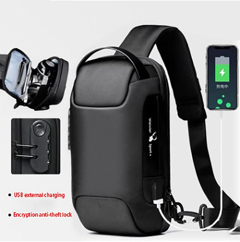Waterproof USB Anti-theft Bag for Men - Hatuti