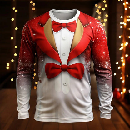 Christmas Halloween Fashion Round Neck Sweater