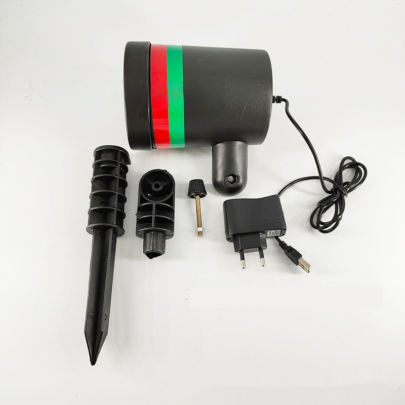 Christmas Projection Lamp Courtyard Starry Laser Laser Light Outdoor