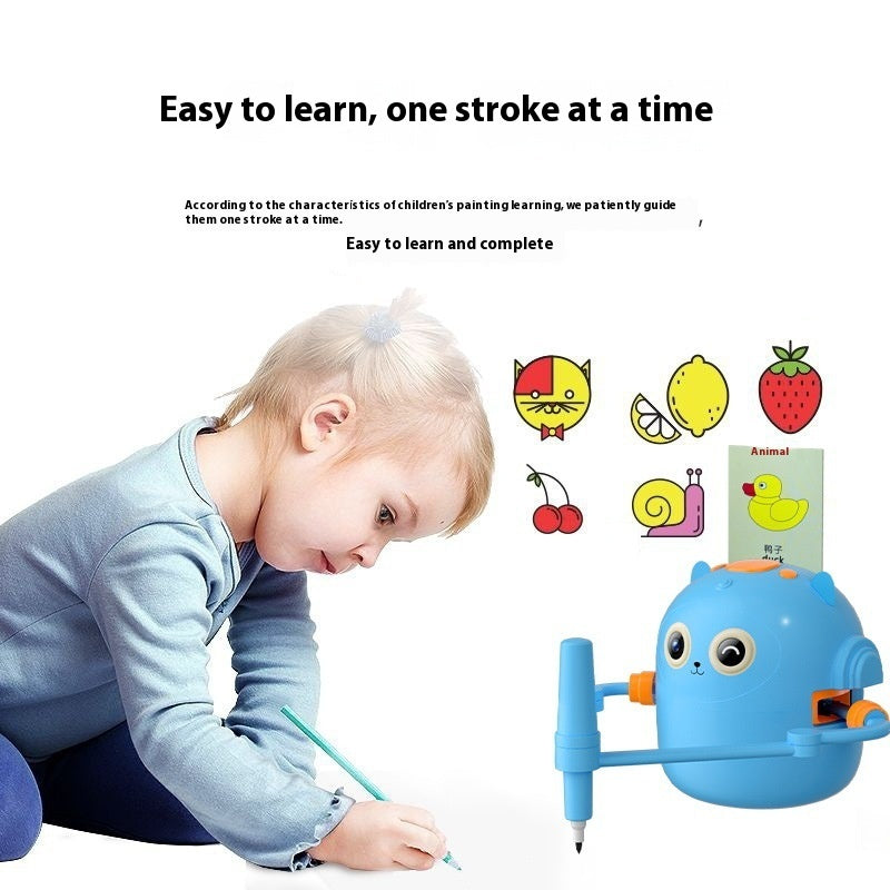 Early Education Intelligent Automatic Painting Robot