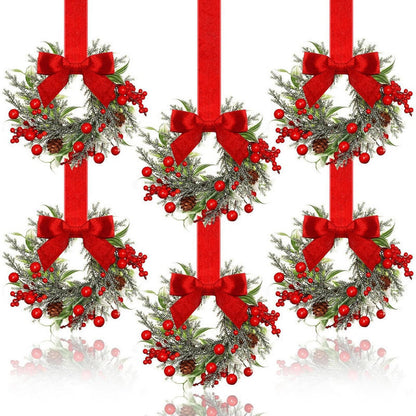 Home Decorative Bowknot Ribbon Christmas Garland