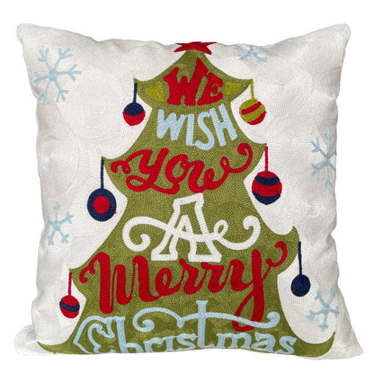 Christmas Gift New Year Cute Cartoon Office Cushion Throw Pillowcase
