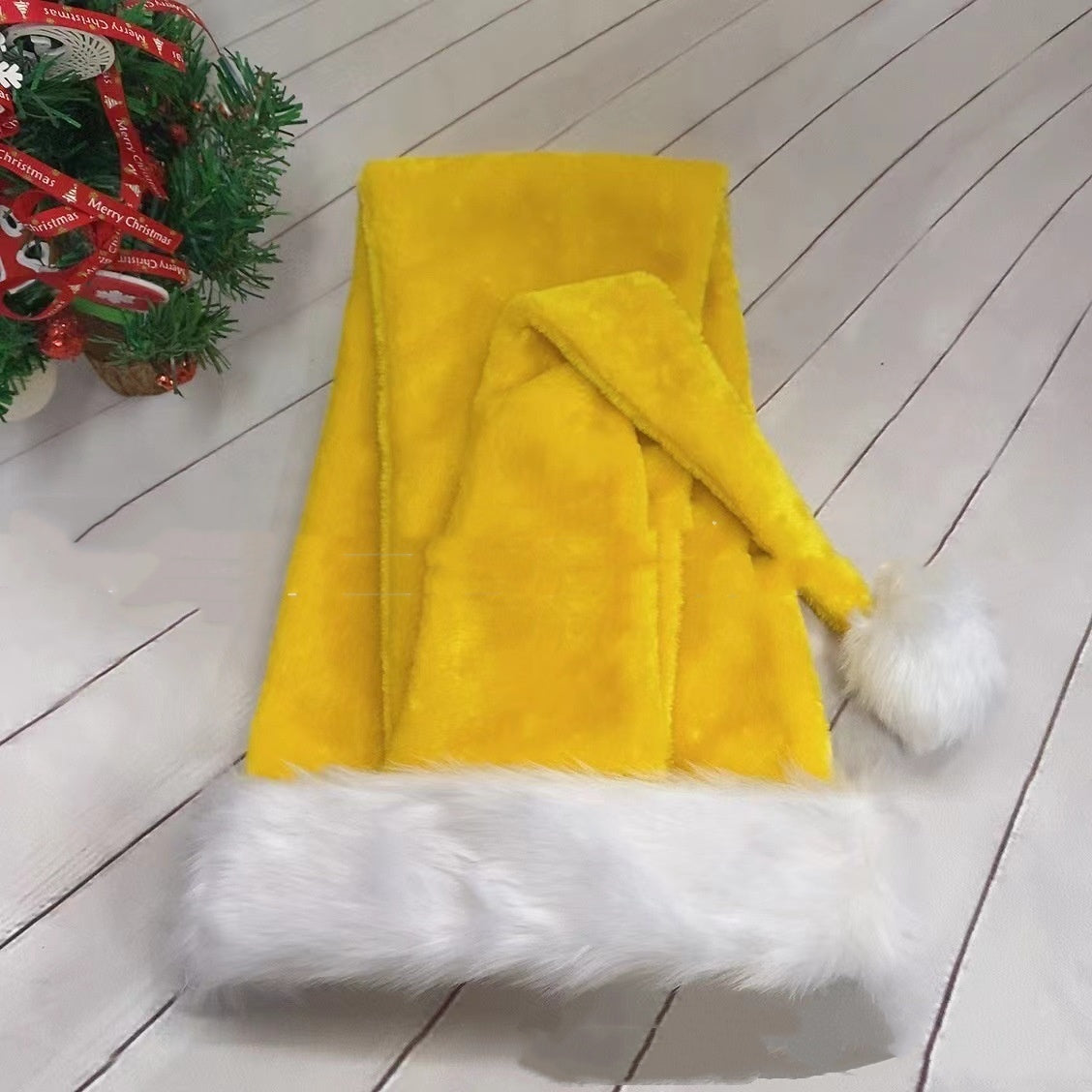 Extra Long Christmas Hat Plush Christmas Decorations