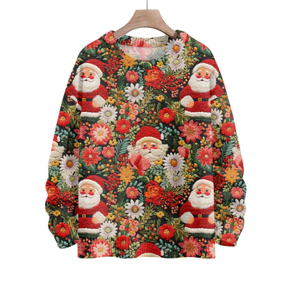 Thick Needle Sweater 3D Digital Printing Women's Christmas Top