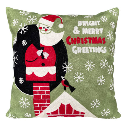 Christmas Gift New Year Cute Cartoon Office Cushion Throw Pillowcase