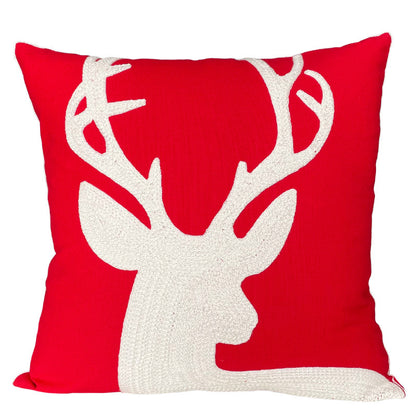 Christmas Gift New Year Cute Cartoon Office Cushion Throw Pillowcase