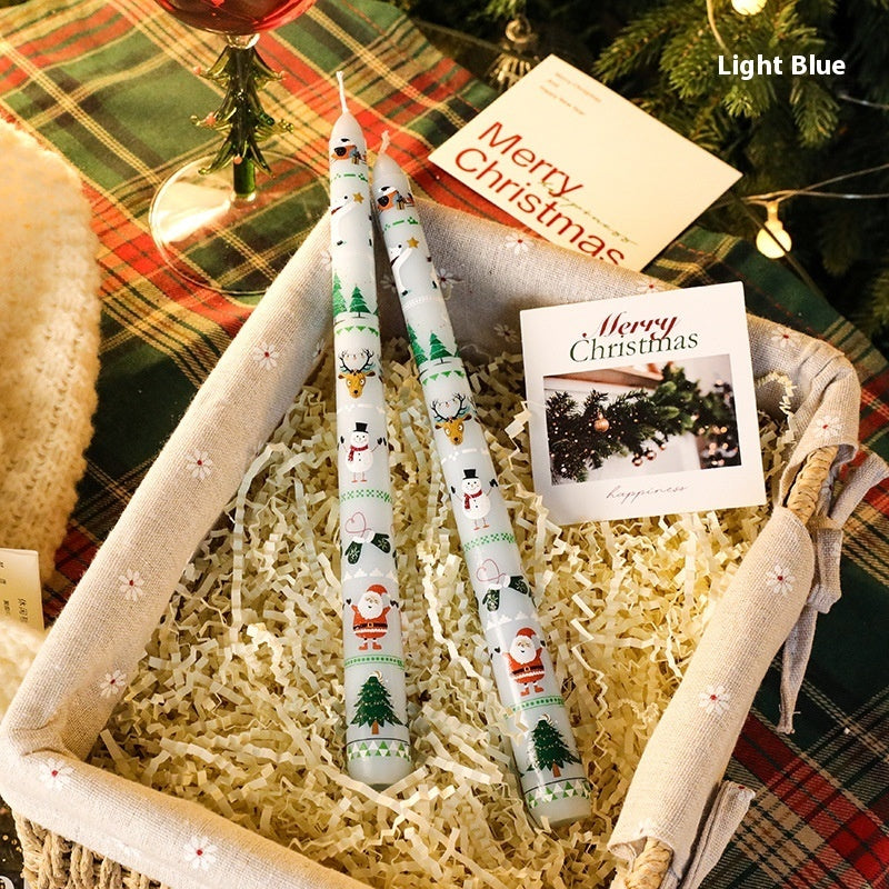 Home Christmas Banquet Decoration Atmosphere Candle