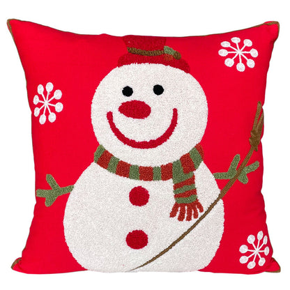 Christmas Gift New Year Cute Cartoon Office Cushion Throw Pillowcase