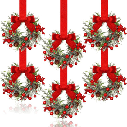 Home Decorative Bowknot Ribbon Christmas Garland