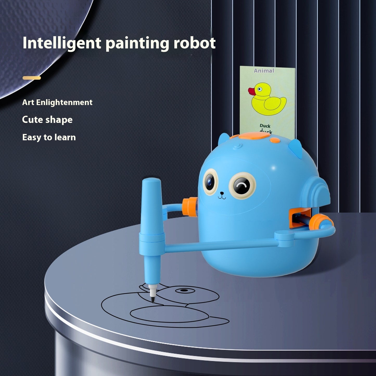 Early Education Intelligent Automatic Painting Robot