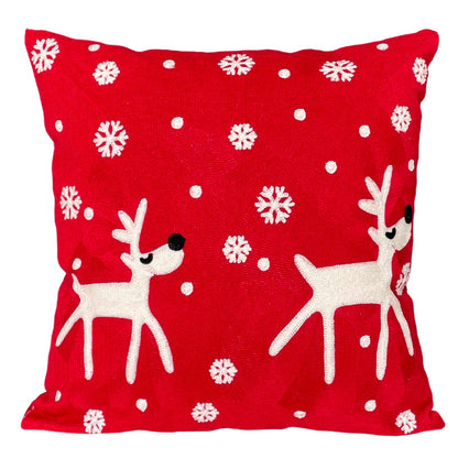 Christmas Gift New Year Cute Cartoon Office Cushion Throw Pillowcase