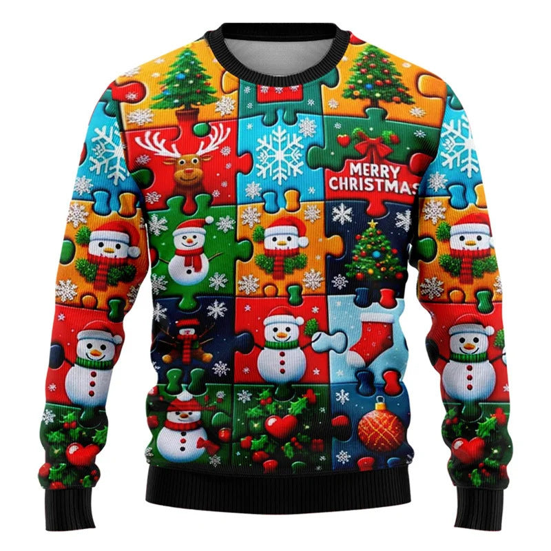 Fashion 2025 Ugly Christmas Sweater