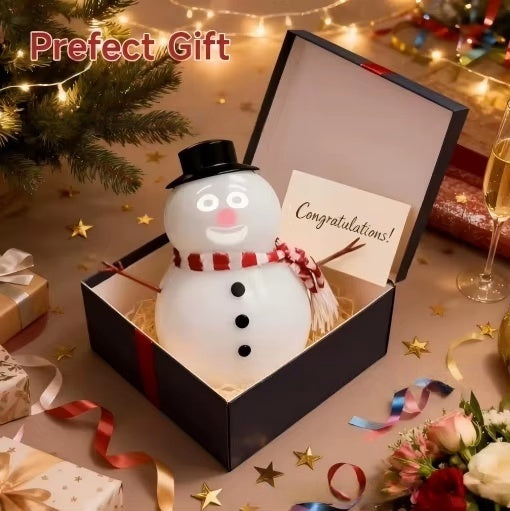Talking Animated Blink Snowman With Light Up Eyes And Playful Voice
