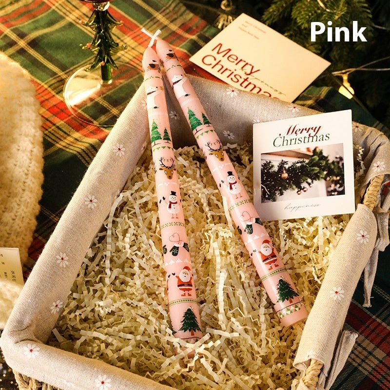 Home Christmas Banquet Decoration Atmosphere Candle