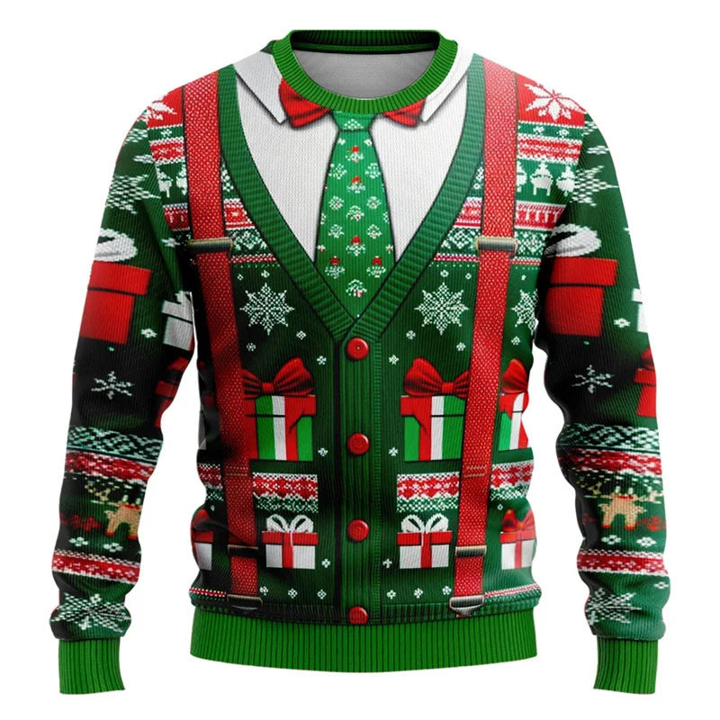 Fashion 2025 Ugly Christmas Sweater