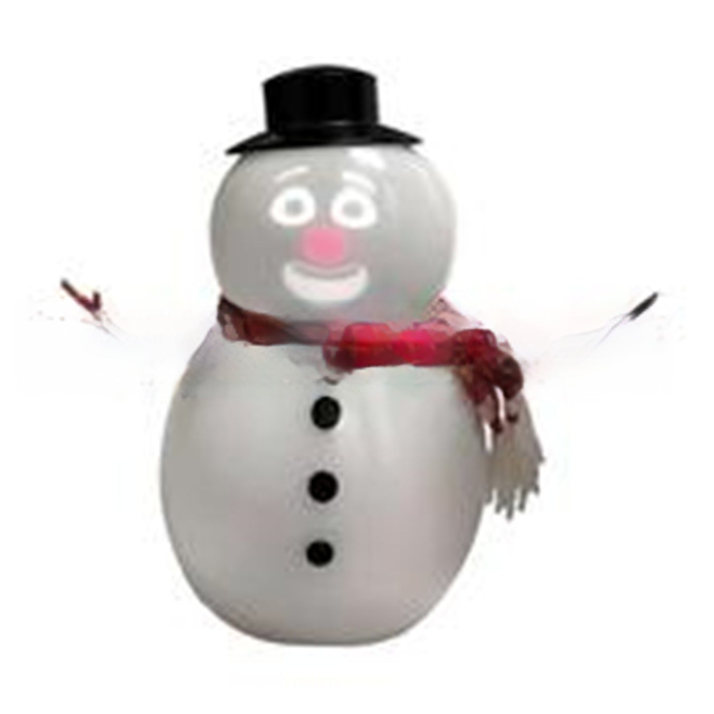 Talking Animated Blink Snowman With Light Up Eyes And Playful Voice