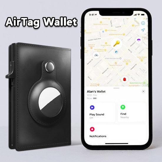 AirTag Wallet Anti Theft Bullet Card Bag - Hatuti