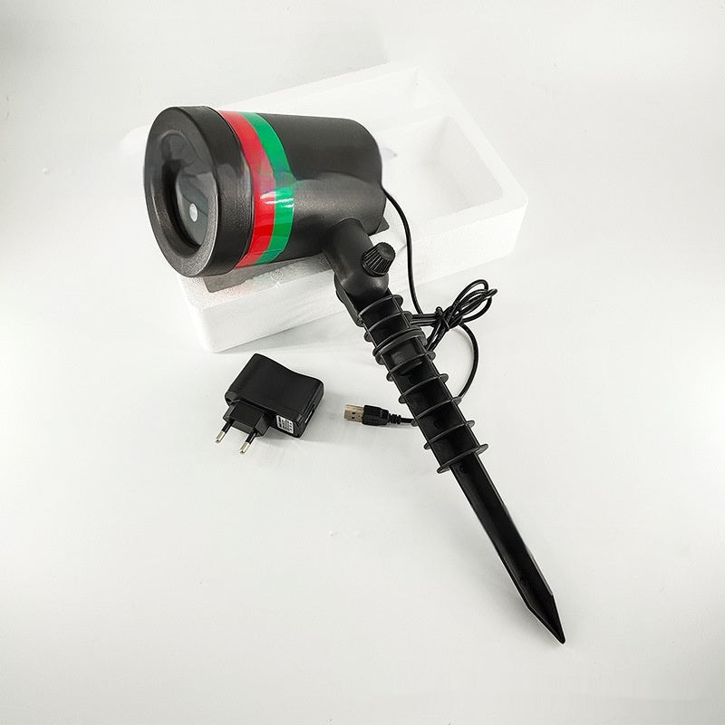 Christmas Projection Lamp Courtyard Starry Laser Laser Light Outdoor