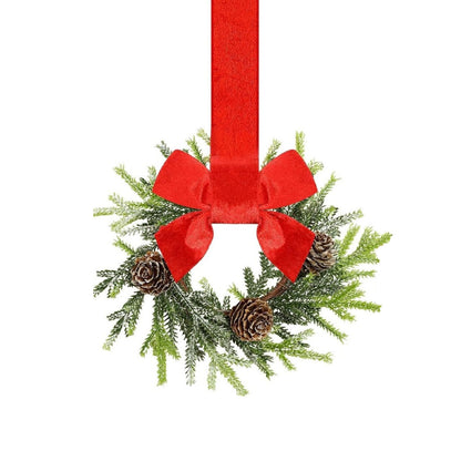 Home Decorative Bowknot Ribbon Christmas Garland