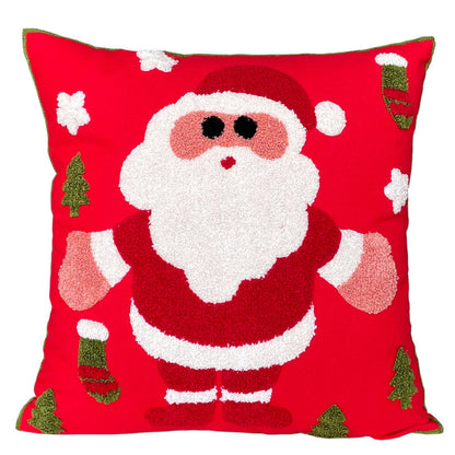 Christmas Gift New Year Cute Cartoon Office Cushion Throw Pillowcase