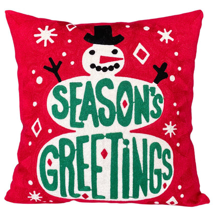 Christmas Gift New Year Cute Cartoon Office Cushion Throw Pillowcase