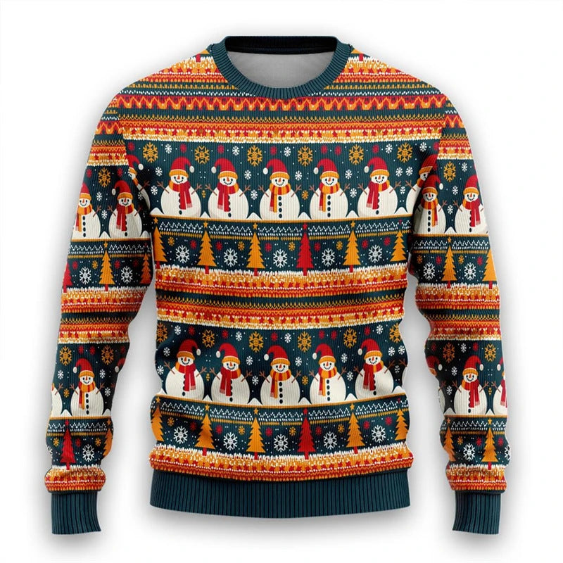 Fashion Personalized Christmas Thick Needle Sweater