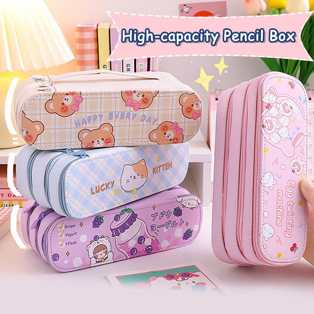 Double Layer Pencil Case - Hatuti