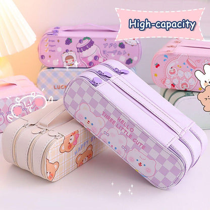 Double Layer Pencil Case - Hatuti