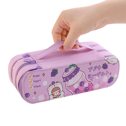 Double Layer Pencil Case - Hatuti