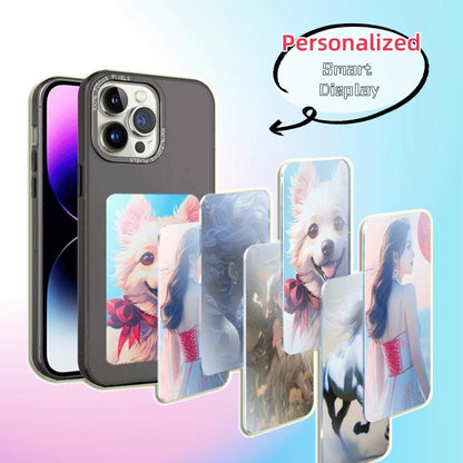 E-ink Screen Phone Case Unlimited Screen Projection Personalized Phone Cover Battery Free New Designer Luxury Phone Case - Hatuti