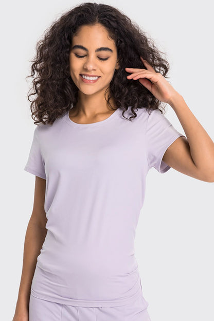 Millennia Tie Back Short Sleeve Sports Tee