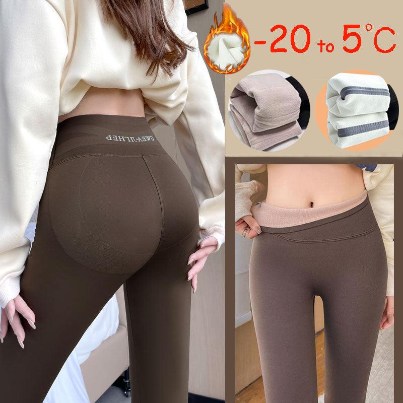 Fleece Thickened Leggings Winter -20 To 5 Shark Pants For Women - Hatuti