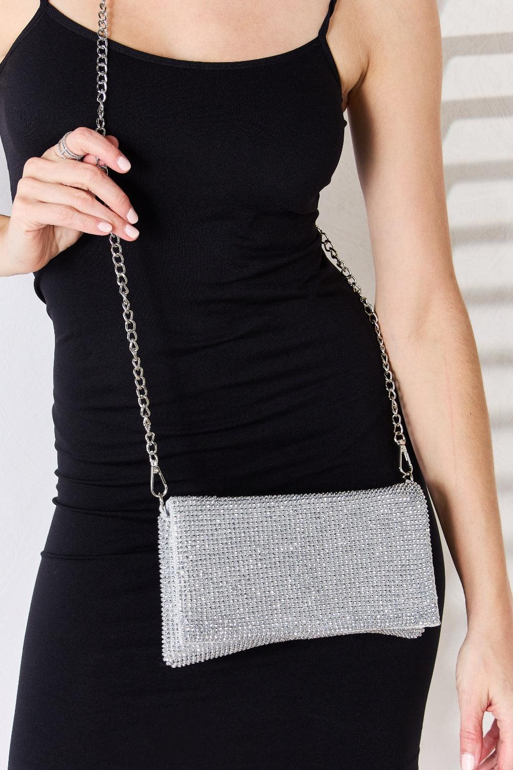 Forever Link Rhinestone Crossbody Bag - Hatuti