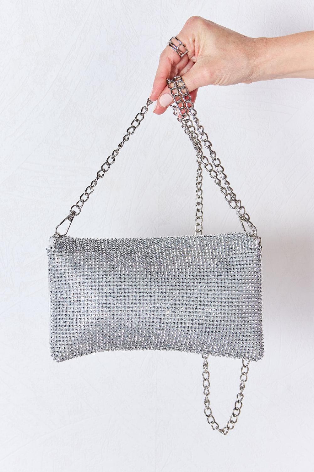 Forever Link Rhinestone Crossbody Bag - Hatuti