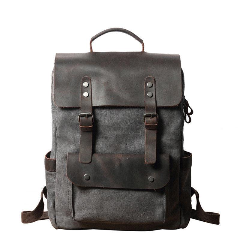 Horse leather outdoor backpack - Hatuti