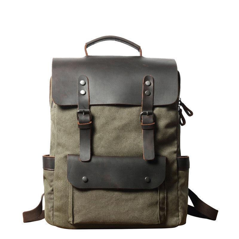 Horse leather outdoor backpack - Hatuti