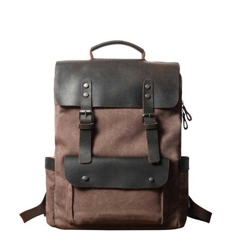 Horse leather outdoor backpack - Hatuti