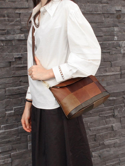 Leather Women's Bag Retro - Hatuti