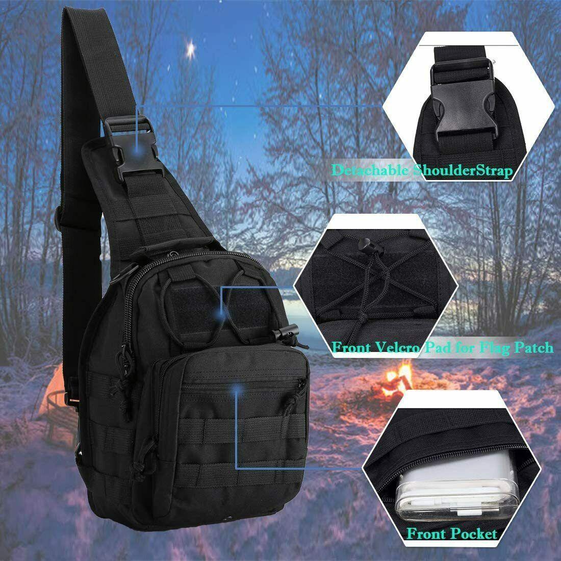 Men Tactical Sling Bag - Hatuti