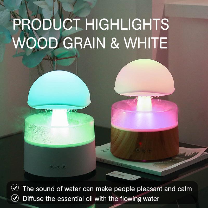 New Rain Cloud Humidifier Aromatherapy Machine Air Humidifier Ultrasonic Aroma Diffuser - Hatuti