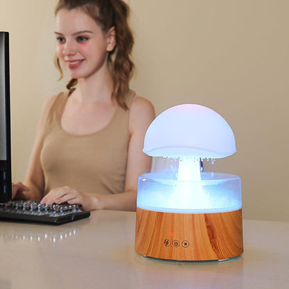 New Rain Cloud Humidifier Aromatherapy Machine Air Humidifier Ultrasonic Aroma Diffuser - Hatuti