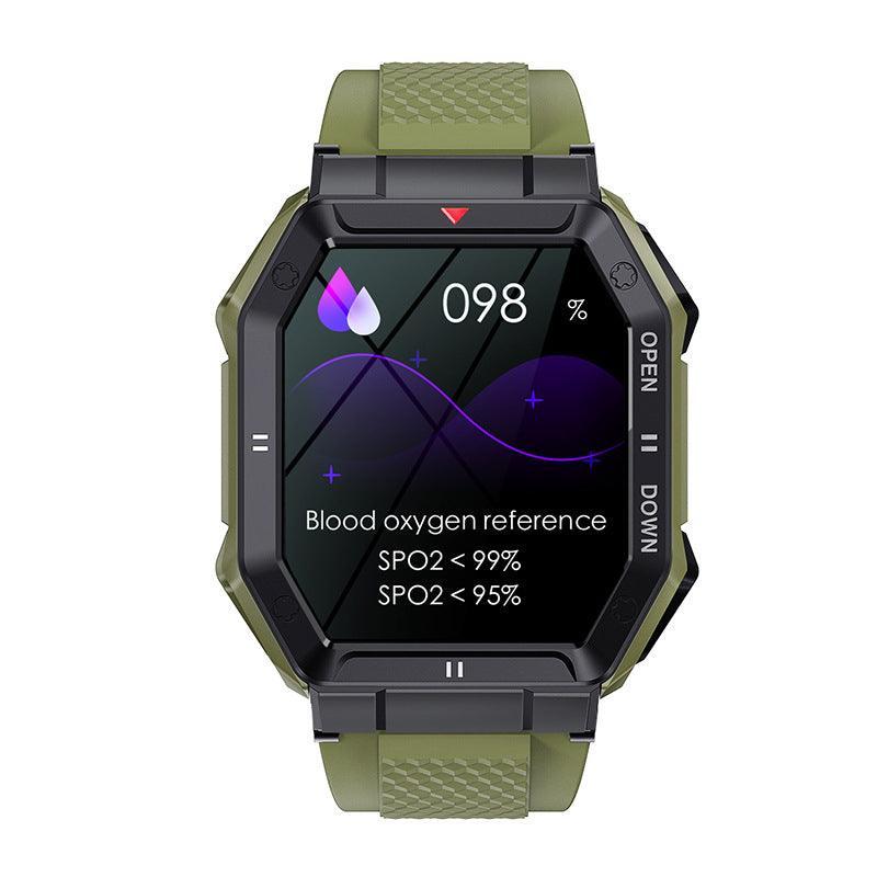 Outdoor Smartwatch Bluetooth Calling and Heart Rate - Hatuti