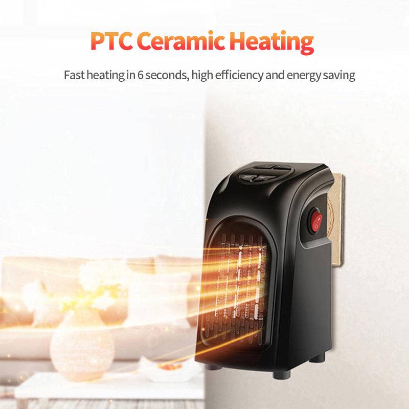 Winter Air Heater Fan Heater Electric Home Heaters Mini Room Air Wall Heater Ceramic Heating Warmer Fan For Home Office Camping - Hatuti