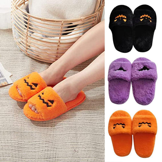 Witchy Delight Plush Slippers - Hatuti