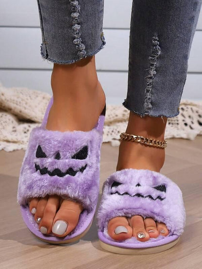 Witchy Delight Plush Slippers - Hatuti