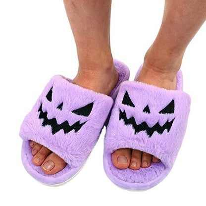 Witchy Delight Plush Slippers - Hatuti